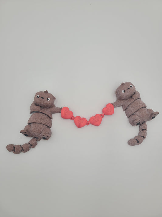 Otters in Love